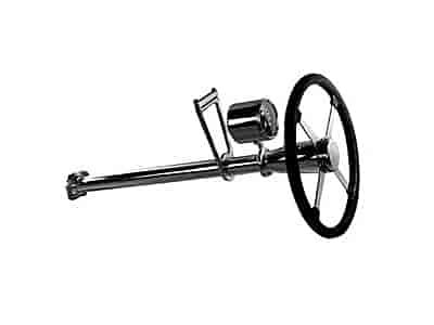 Universal Aluminum Steering Column Polished
