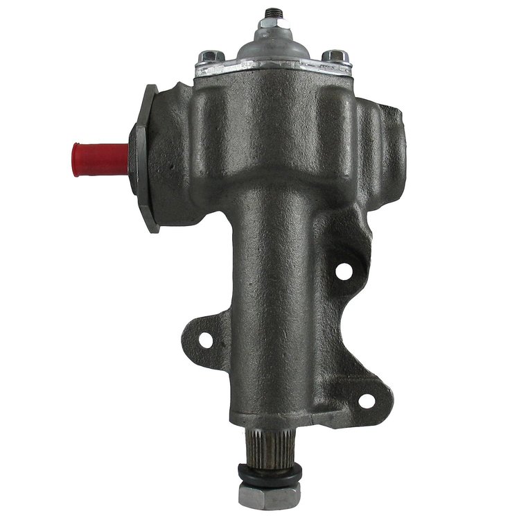 OEM Saginaw manual steering box for 63-67 Corvettes. New OEM with 16 1 Ratio and 3/4 -36 spline input shaft.