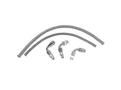 Power Steering Hose Kit GM Self-Contained Pump to GM Box