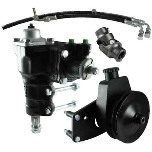 Borgeson Universal - 1966-1977 Ford Bronco power steering conversion kit. For vehicles with SBF 289/