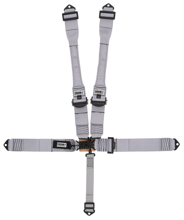 11006PRB-Q Racing Harness [5-Point, 3 in., Latch and Link, Pull-Down, Black, Bolt-In]