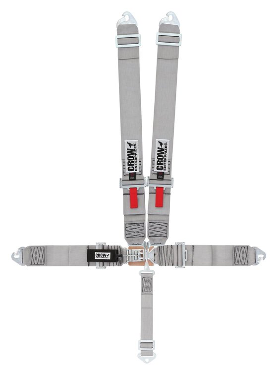 11046 Latch and Link Harness [5-Point, 3 in Belts, 50 in Length, Pull-Down, Clip-In, Sub-Belt Bolt-In, Bolt-In]