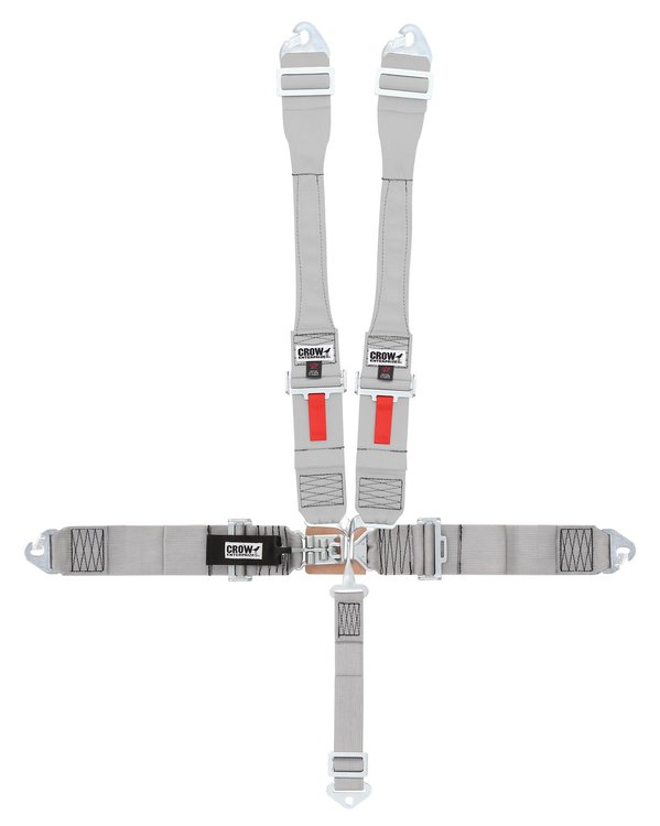 11046PS Latch and Link Harness [5-Point, 3 in Belts, 50 in Length, Pull-Down, Pads, Springs, Bolt-In, Clip-In]