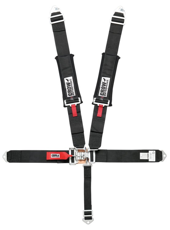 11054-2B 5-Point Quick-Release V-Harness Safety Harness [50 in., Black]