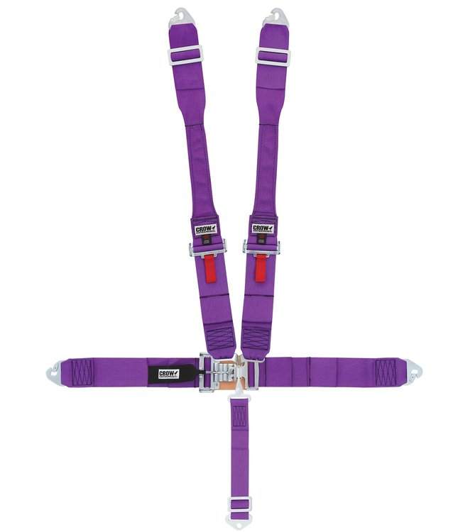 11055DB Quick Adjust Latch and Link Harness [5-Point, 3 in Belts, 50 in Length, Pull-Down, 4 Eye Bolts Included, Bolt-In]