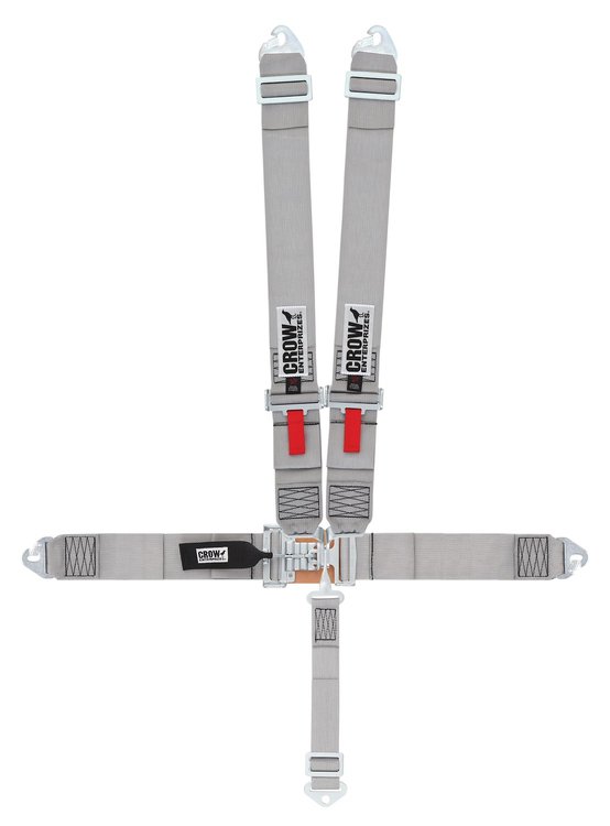 11056P Quick Adjust Latch and Link Harness [5-Point, 3 in Belts, 50 in Length, Pull-Down, Pads, 4 Eye Bolts Included]