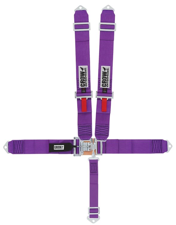 11065BDB-Q Racing Harness [5-Point, 3 in., Quick-Adjust, Pull-Down, Black, Bolt-In]