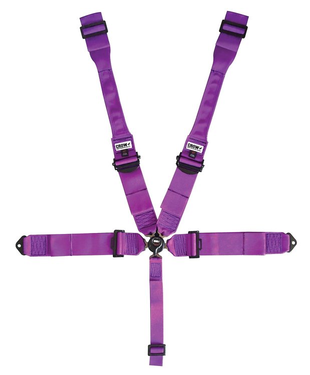 11105PRB-Q Racing Harness [5-Point, 3 in., Cam-Lock, Pull-Down, Black, Bolt-In]