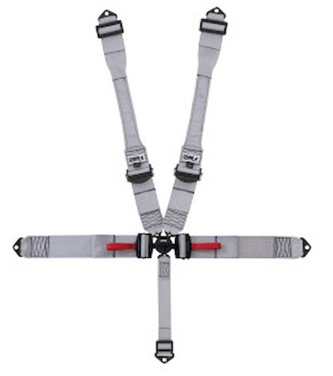 11106PRO Kamlock Harness [5-Point, 3 in Belts, 50 in Length, Pull-Down, Dog Bone, Individual, Aluminum Adjusters]