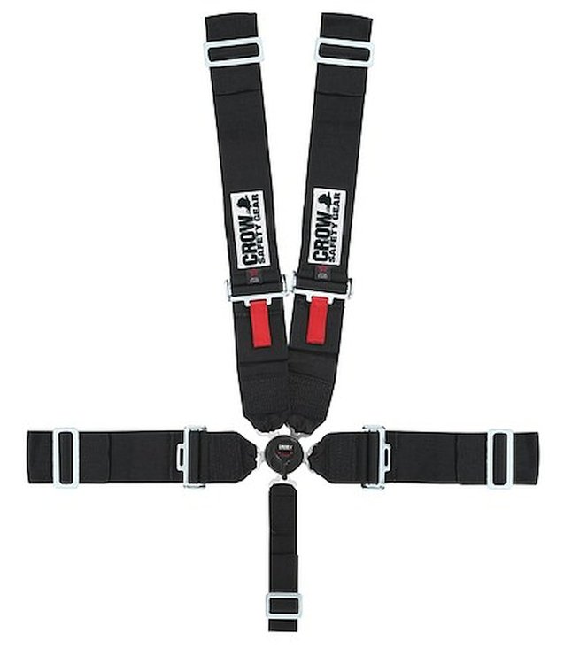 11115-6PRO 6-Point Kam Lock Individual Dog Bone Harness Safety Harness [50 in., Purple]