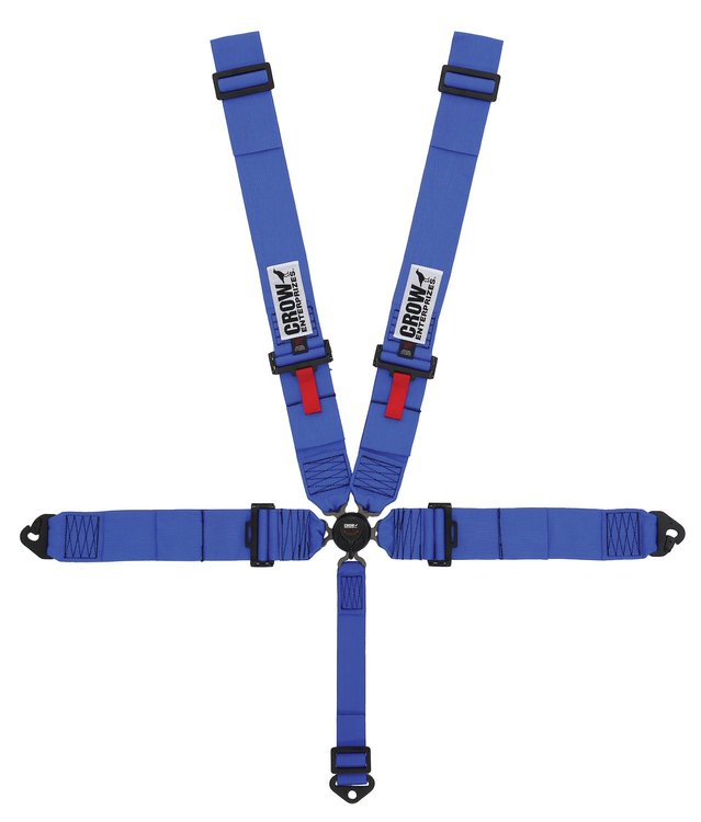 11143PRO-Q Racing Harness [5-Point, 3 in., Cam-Lock, Pull-Down, Blue, Wrap-Around]