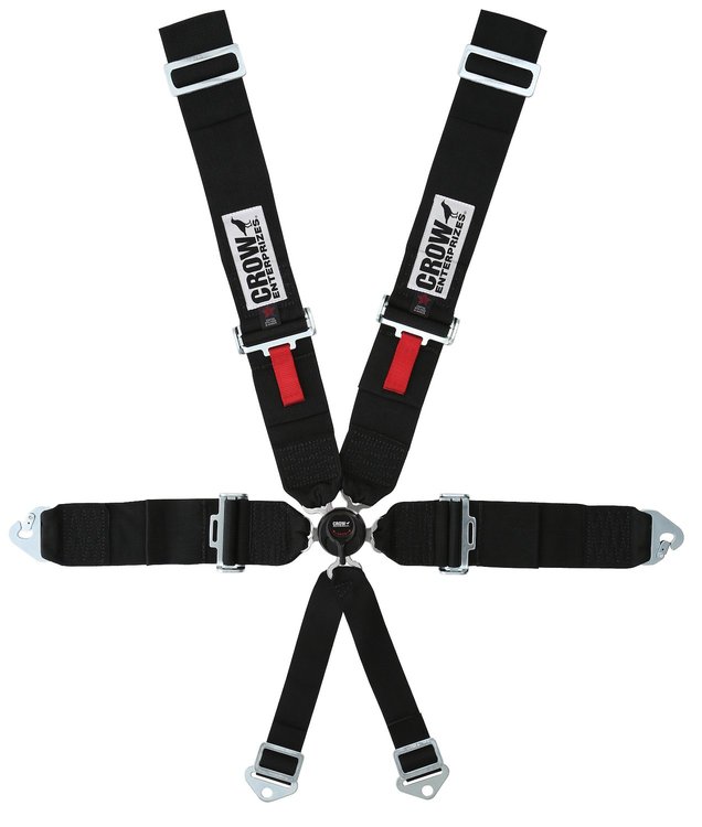 11144-2 Kamlock Harness [5-Point, 2 in Belts, 50 in Length, Pull-Down, 2 Eye Bolts Included, Bolt-In, Clip-In, Wrap-Around]