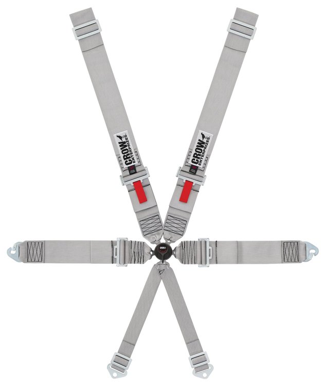 11146-6 Kamlock Harness [6-Point, 3 in Belts, 50 in Length, Pull-Down, 2 Eye Bolts Included, Clip-In, Wrap-Around]