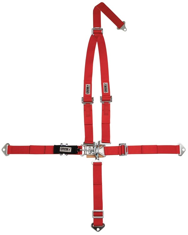 11173-Q Junior Racing Harness [5-Point, 2 in., Latch and Link, Pull-Down, Blue, Bolt-In]