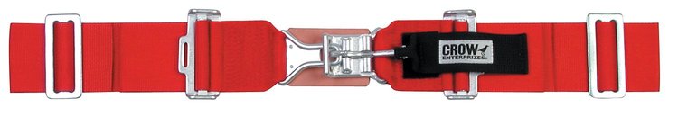 11234 Latch and Link Harness [3 in Belts, 50 in Length, Pull-Down, Wrap-Around, Black]