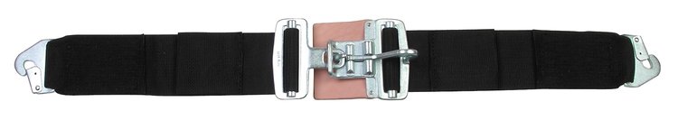 11276B Lap Belt [50 in., Gray]