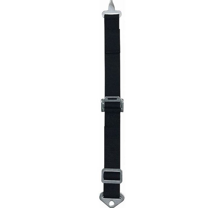 11476 Kamlock Harness [2 in Belts, Bolt-In, Gray]