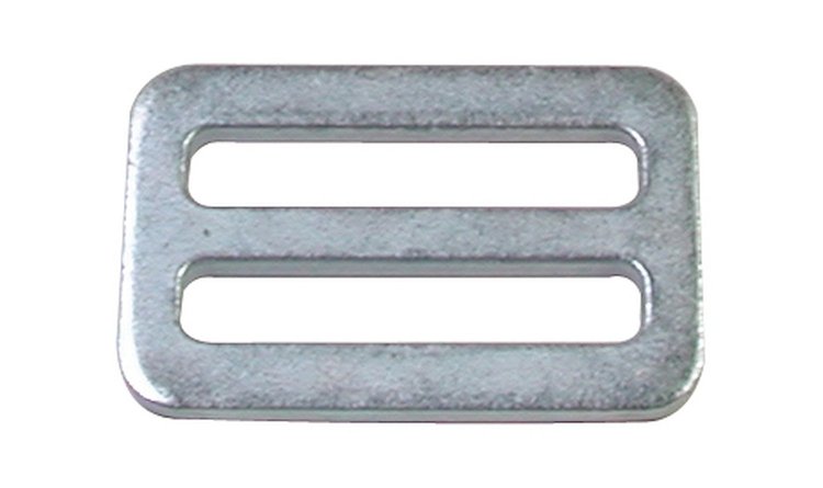 11551B 2 in. 3-Bar Webbing Slide [Black]