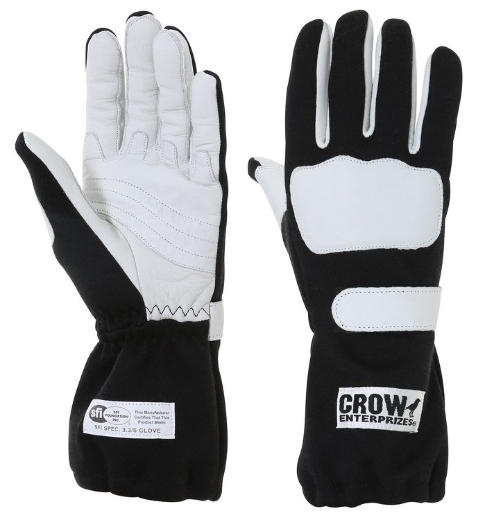 11752 Nomex Long Gauntlet Driving Gloves [Small, Red, SFI 3.3/5]