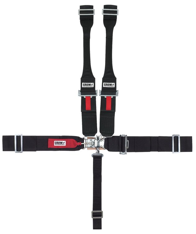 20054DB-11325 Latch and Link Harness [5-Point, 3 in Belts, 50 in Length, Pull-Down, Sprint Car, Dog Bone, Individual]