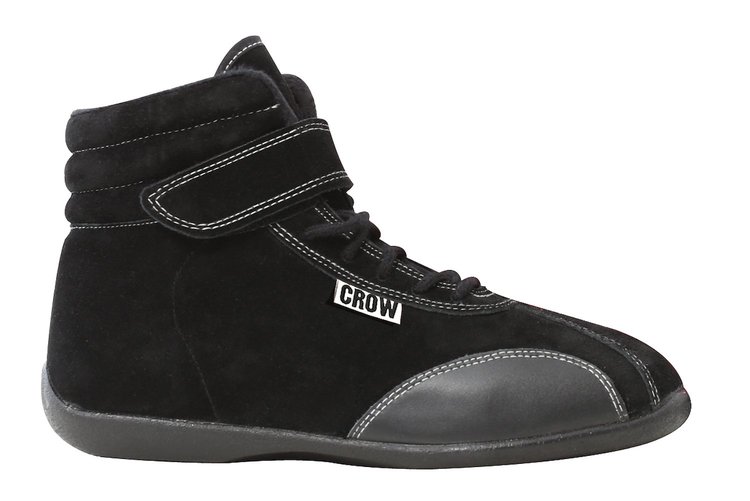 22010BK Junior Mid Top Shoe [Black, Size 1]