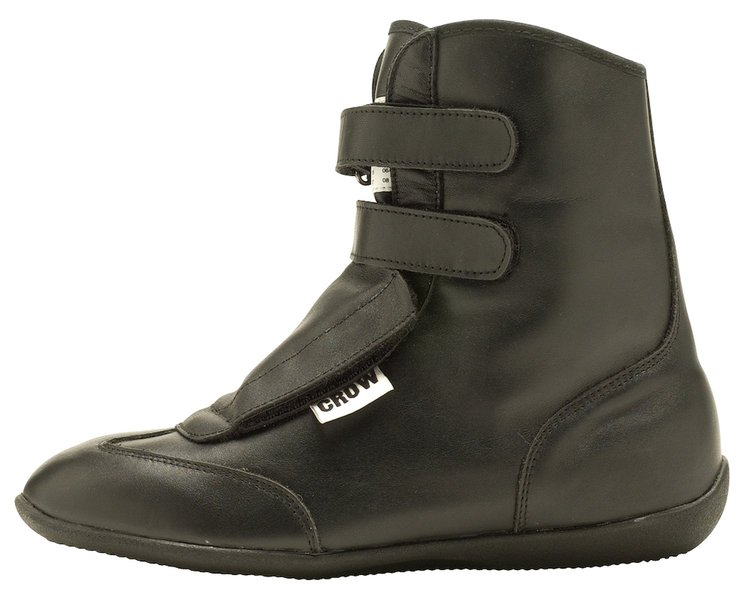 22700BK Mid Top Shoe [Black, Size 7]