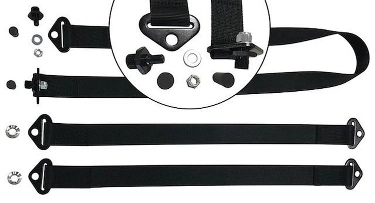 SP-57" Non-Wing Sprint Car Tether Kit [54 in End-to-End, Kingpin Stud Kit, Radius Rod Tethers, Heim Kit, Bolt-In]