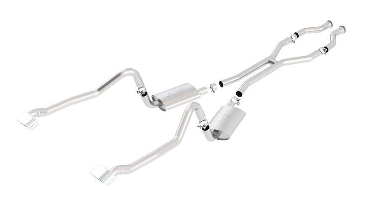 Classic Cat-Back Exhaust System 1971 Barracuda