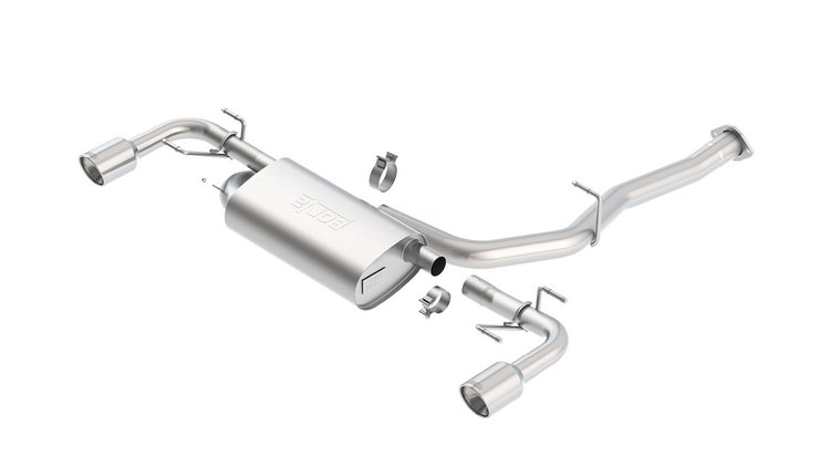 1014015 EC-Type S-Type Cat-Back Exhaust System for 2003–2009 Mazda RX-8 1.3L Rotary