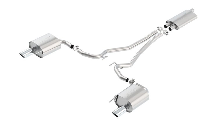 Cat-Back Exhaust System 2015-2019 Mustang 2.3L EcoBoost