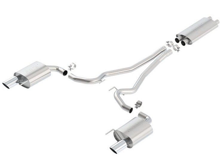 Cat-Back Exhaust System 2015-2017 Mustang GT 5.0L