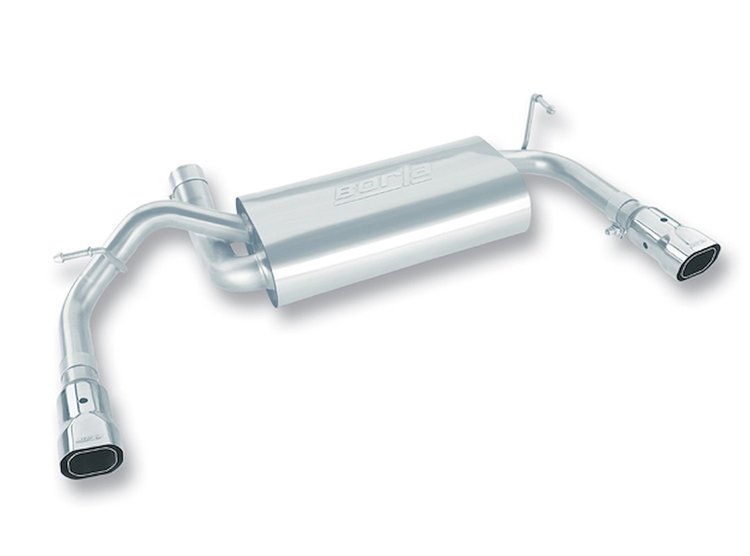 Rear Section Exhaust System 2007-2011 Jeep Wrangler 3.8L