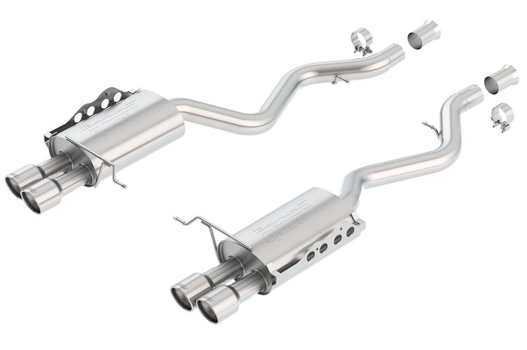 Rear-Section Exhaust System 2008-13 BMW M3 Coupe/Convertible 4.0L V8