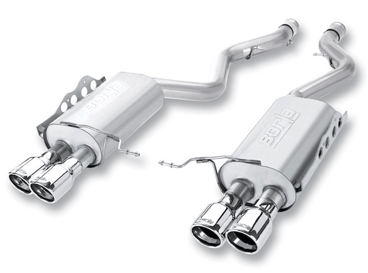 Rear-Section Exhaust System 2008-11 BMW E90 M3 Sedan 4.0L