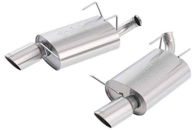 Axle-Back Exhaust System 2011-2014 Mustang 3.7L V6
