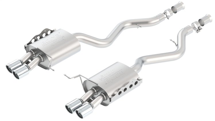 Rear-Section Exhaust System 2008-11 BMW M3 Sedan 4.0L V8