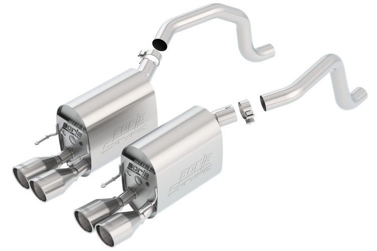 Axle-Back Exhaust System 2009-2013 Corvette 6.2L