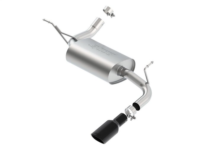 Rear Section Exhaust System 2012-2018 Jeep Wrangler 3.6L
