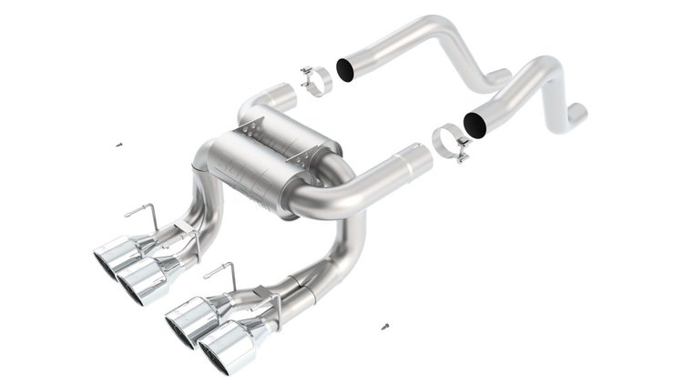 Axle-Back Exhaust System 2006-2013 Corvette Z06/ZR1 6.2L/7.0L