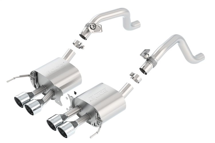 Axle-Back Exhaust System 2014-2019 Chevy Corvette C7 6.2L