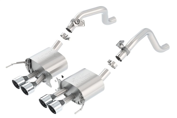 Axle-Back Exhaust System 2014-2019 Chevy Corvette C7 6.2L