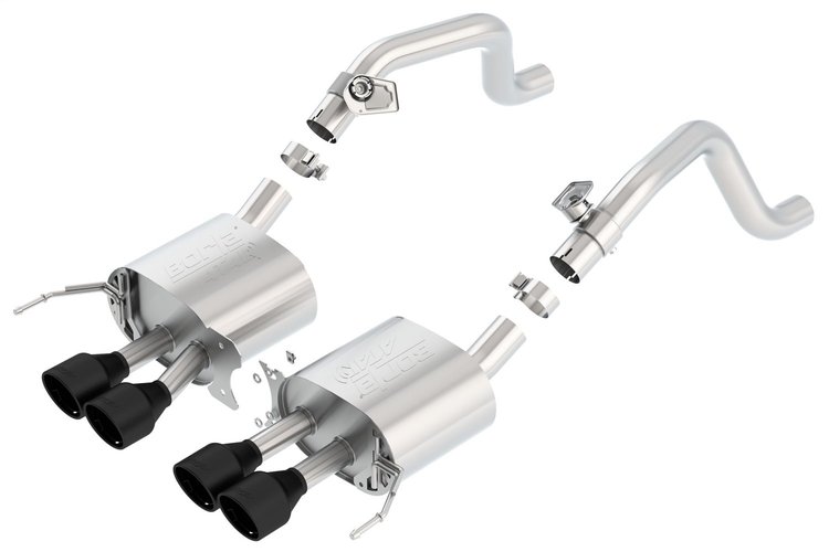 11863CB ATAK Axle-Back Exhaust System for 2014–2019 Chevrolet Corvette C7 6.2L V8