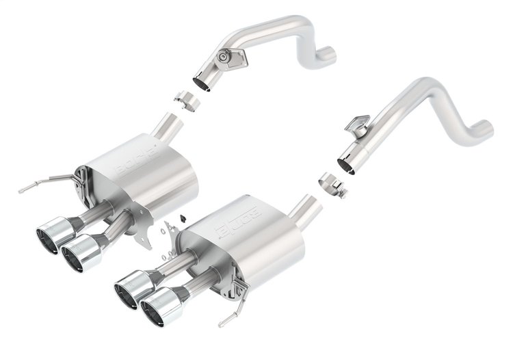 Axle-Back Exhaust System 2014-2019 Chevy Corvette C7 6.2L