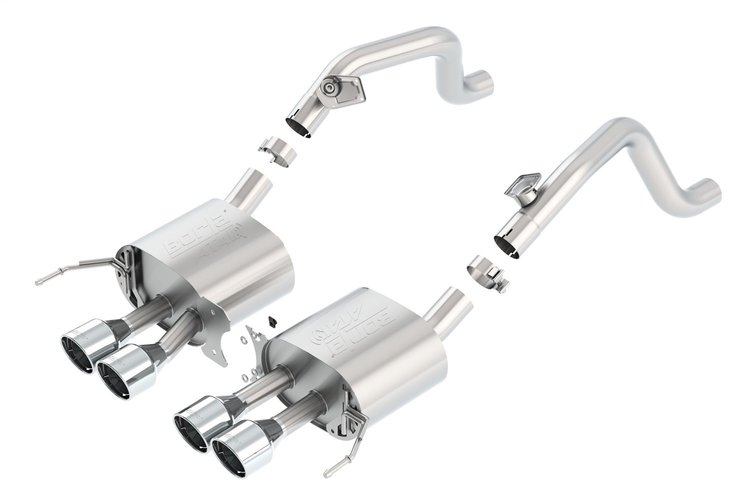 Axle-Back Exhaust System 2014-2019 Chevy Corvette C7 6.2L