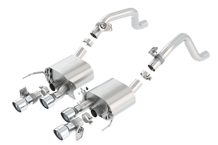 Axle-Back Exhaust System 2014-2019 Chevy Corvette C7 6.2L