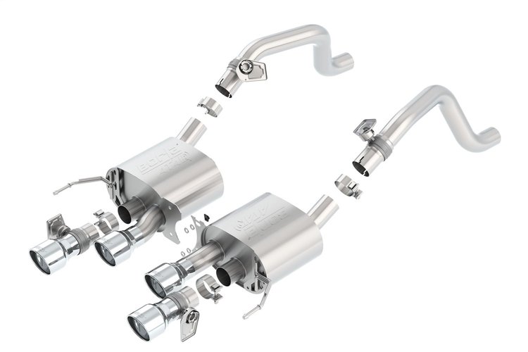 Axle-Back Exhaust System 2014-2019 Chevy Corvette C7 6.2L