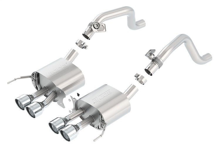 Axle-Back Exhaust System 2014-2019 Chevy Corvette C7 6.2L