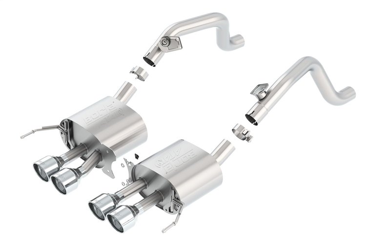 Axle-Back Exhaust System 2014-2019 Chevy Corvette C7 6.2L
