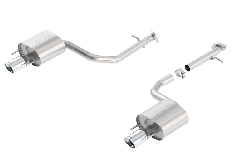 11898 S-Type Axle-Back Exhaust System Fits Select Lexus IS 250, IS 350, IS 350 F Sport 2.5L, 3.5L V6