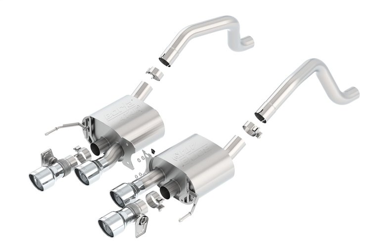 Axle-Back Exhaust System 2015-2018 Chevy Corvette Z06 6.2L